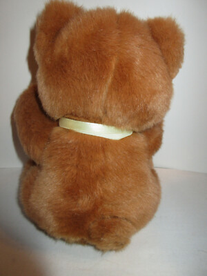 RARE Vintage 10” RUSTY by RUSS Plush 70's Brown Teddy Bear Stuffed