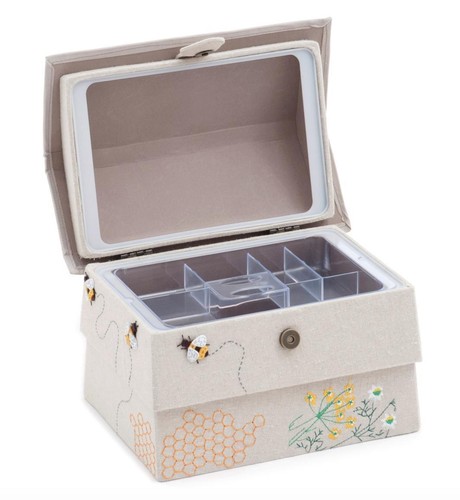 Bee Hive Design Sewing Basket Sewing Box Medium - HobbyGift - Gift - Picture 12 of 21
