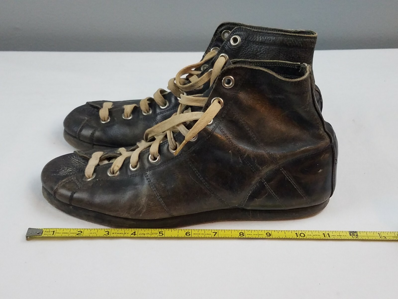 Vintage 1920s Converse Athletic Shoes Leather High Tops Size 9.5 RARE All  star | eBay