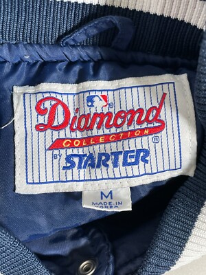 VTG New York Yankees MLB Starter Diamond Collection Satin Jacket