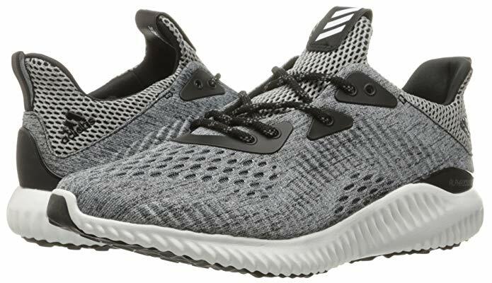adidas Men's Alphabounce HPC AMS w Running Shoe Color: Black/White/Black