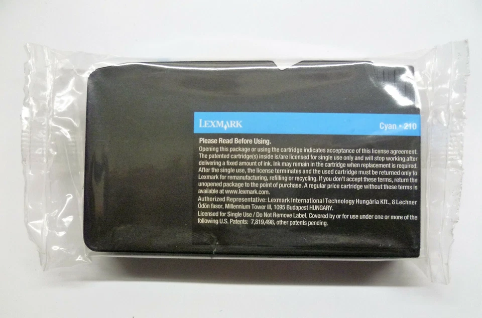 Original Lexmark 210 cyan Office Edge OfficeEdge Pro 4000 4000c 5500 5500t o.V. - Photo 1/1