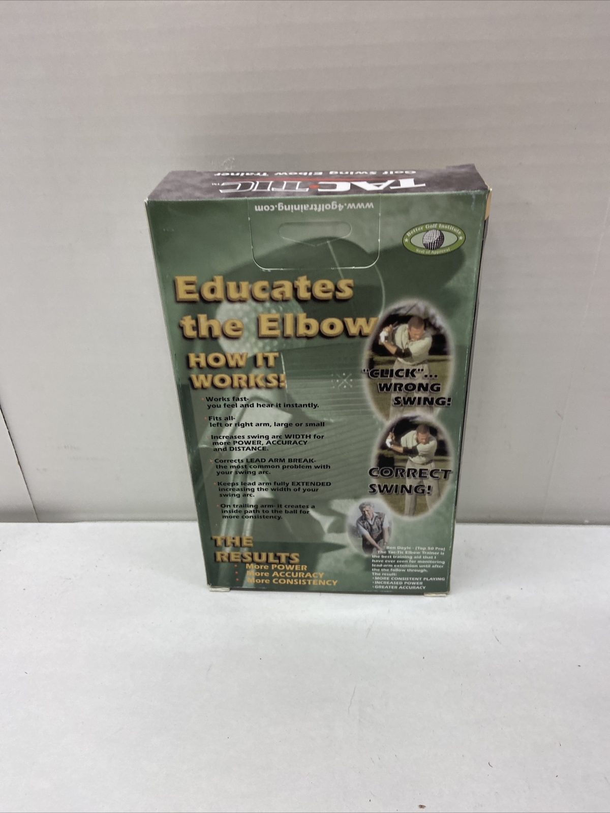 Tac Tic Elbow Golf Swing Tempo Trainer Tactic for sale online eBay