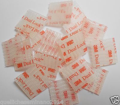 Dual Lock SJ 3560 3M Adesivo 2 Pezzi 25mmx50mm TELEPEDAGGIO MONEY