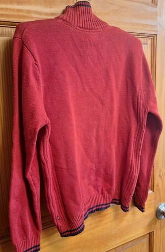 Nautica Boys Maroon 1/4 Zip Sweater Size Large 14/16 - Picture 9 of 13