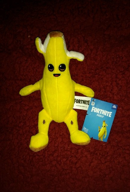fortnite peely plush toy