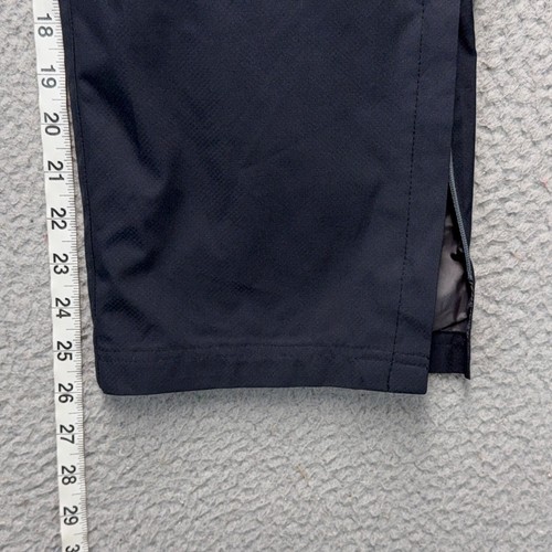 Bauer Team Windbreaker Pants Boys Large Black Mesh Lined Hockey Athletic Workout - Picture 6 of 8