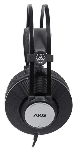 AKG K72 Closed-back Stereo Studio Recording Headphones w/ 40MM Drivers - Picture 5 of 6