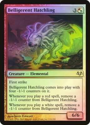 MTG - Belligerent Hatchling - Foil - Eventide - Magic the Gathering