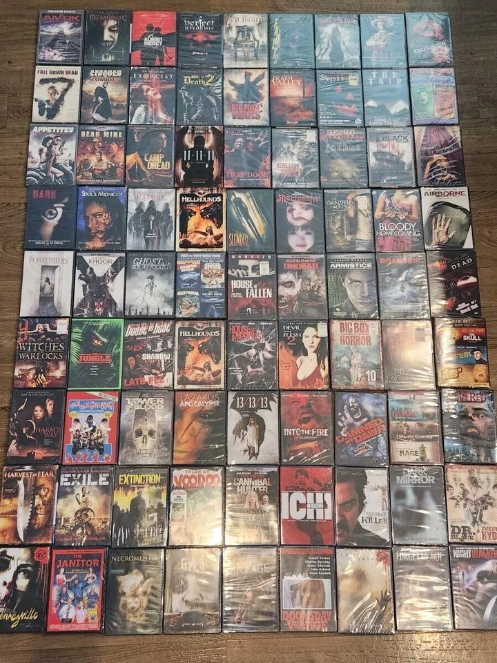New Sealed DVD Lot | 7 Random Chosen Horror Movies | No Doubles | Surprise - Image 2 of 4