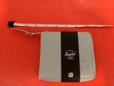 Image of NEW Herschel Supply Wait Leather Purse / Wallet GLACIER GREY - BNWT