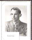 Floyd G. Parker Class of 1949 Graduation Photo & Calling Card - Boston, MA