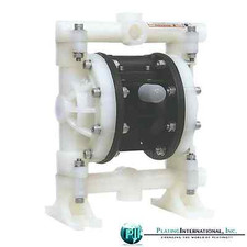 1/2" NPT Double Diaphragm Pump, Air Operated 150 F