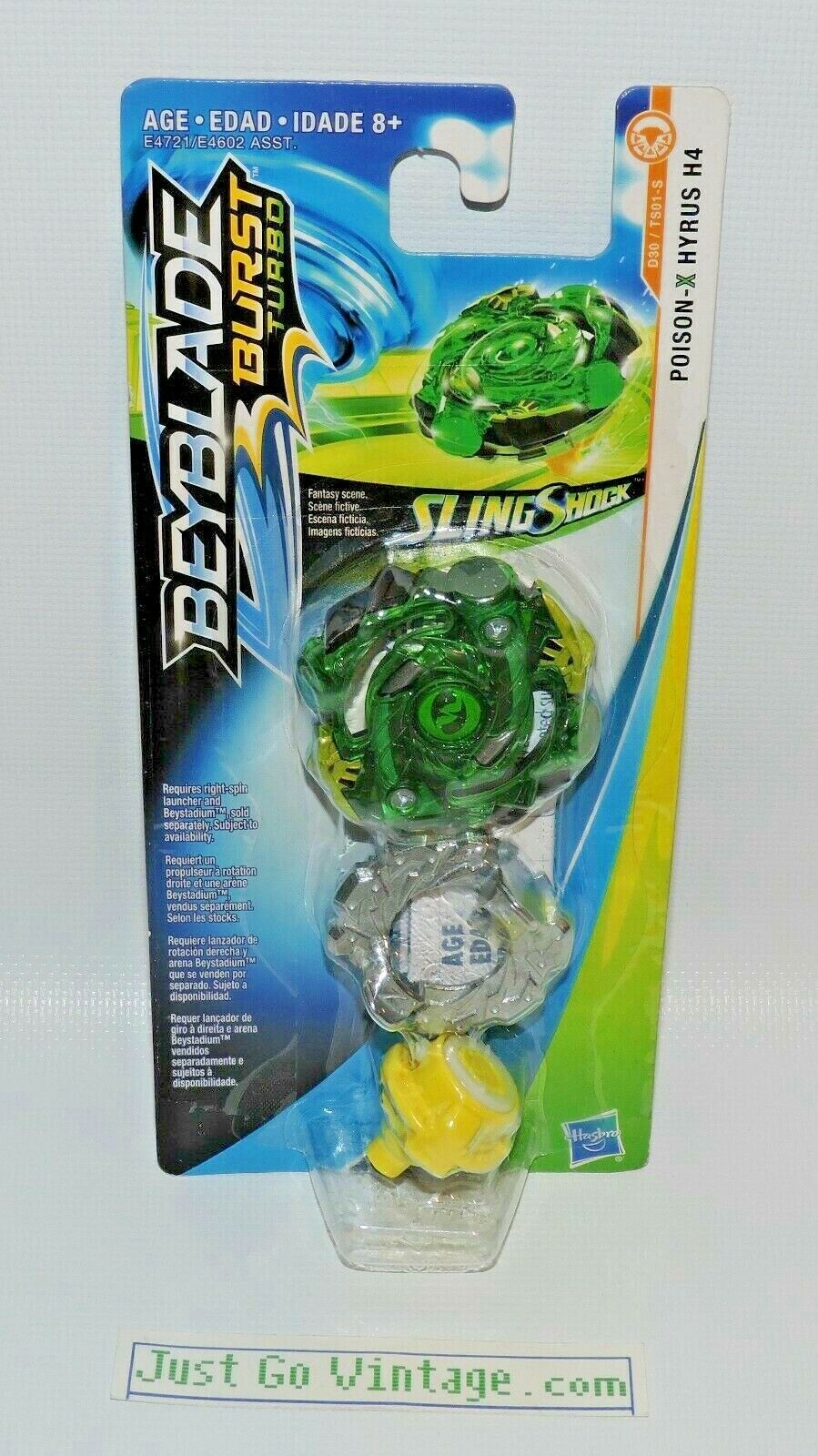 Beyblade Burst Turbo Slingshock Top - Poison X Hyrus H4