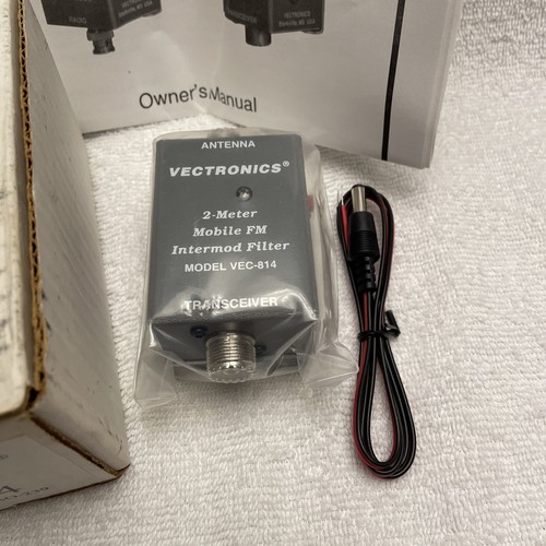 Vectronics 2 Meter Handheld Mobile FM Intermod Filter VEC-814 HAM NIB Fast Ship! - Picture 3 of 5