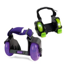 New-Bounce Heel Wheel Skates with Lights - Jett Wheelies for Shoes - One size