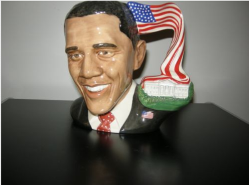 Teekanne „Obama“ von Royal Doulton“ mit Stempel, Keramik, Sammlerobjekt aus dem  - Picture 1 of 1