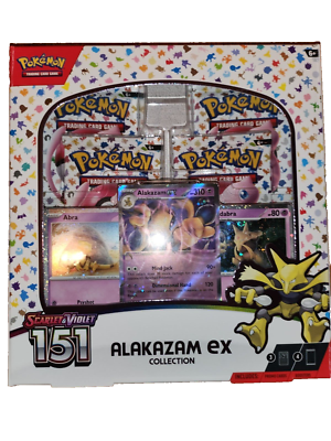 Pokemon TCG Scarlet & Violet 151 Alakazam Ex Collection