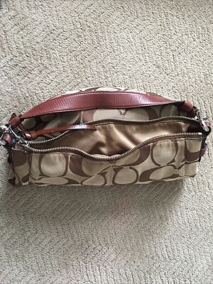 coach Bag Classic Signature Brown hobo bag purse c1168-17834