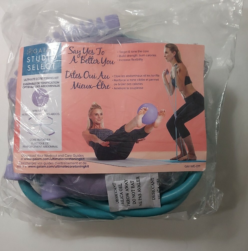 Gaiam Studio Select Ultimate Core Toning Kit Core Reformer 8" Mini Ab