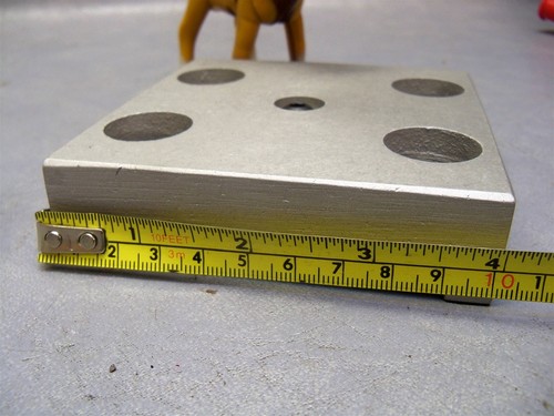 MPM Magnetic support board 4" x 4" x 1" screening block platform - Picture 2 of 5