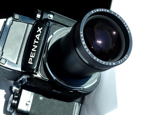 Leitz Wetzlar Leica Elmaron 2.8/150 For Pentax 6x7 67 MINT and Tested: Super! - Picture 5 of 12