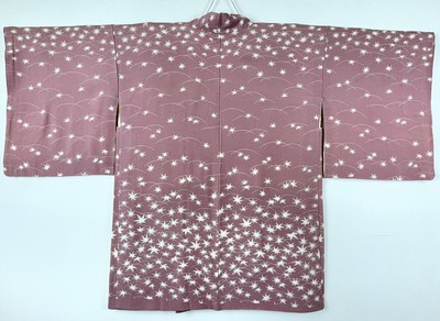Vintage Retro 1950's Japanese Crepe 