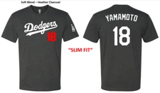Baseball 18 Yamamoto Soft Style SLIM FIT Shirt **Message Me about other players!
