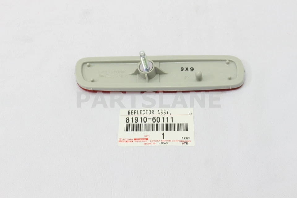 Reflector reflector derecho derecho derecho Toyota Land Cruiser Lexus LX470 OEM 81910-60111 Foto 2 de 3