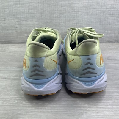 Hoka One One Mens Clifton 8 Green Running Shoes Sneakers  display picture 2