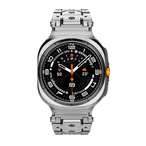 For Samsung Galaxy Watch Ultra 47mm 2024 Strap Stainless Steel Metal Watch Band - Picture 72 of 84