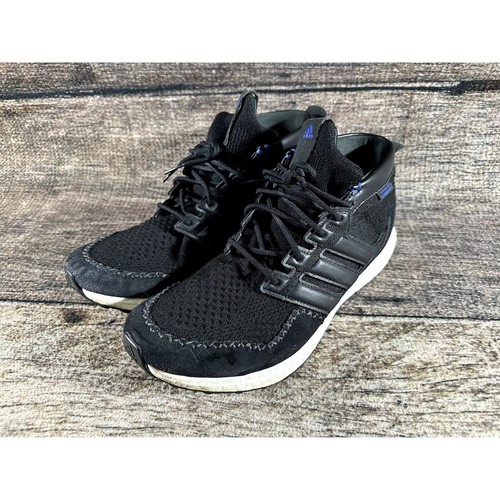 Adidas Ultraboost High 1.0 rLEA Labs Core High Black Size 12.5 FZ3985