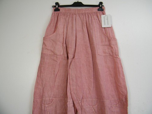 LAGENLOOK 100% LINEN ITALIAN TROUSERS 8 COLS 3 SIZES : Plus:1 Plus:2 Plus Plus:3 - Picture 37 of 121