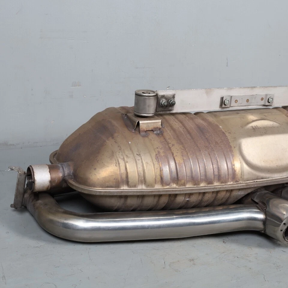 2000-2004 Porsche Boxster Eisenmann Sport Exhaust Muffler valved OEM Used Nice Foto 2 de 4