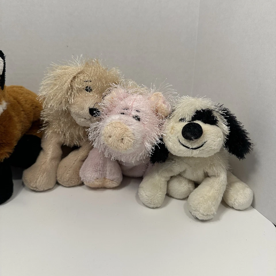 Webkinz Plush Lot of 7 Dogs Fox Pig Mixed Animals Ganz No Codes - Image 4 of 4