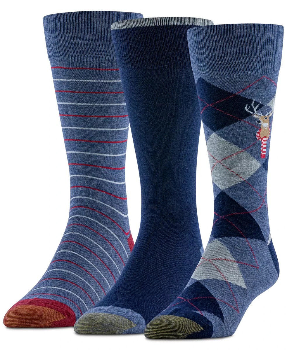 gold toe blue dress socks Eliot Grey – Imperial Gold Sheer Dress Socks for Men main image 1