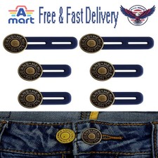 Button Extenders for Jeans, 6Pcs Pants Extender Button for Women Men, Jean Butto