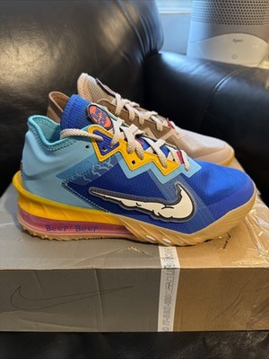 Nike LeBron 18 EP Low Space Jam Tune Squad Wile E. Roadrunner Blue CV7564-401