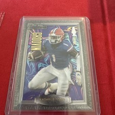 2021 Alumination Full Art Edition Blue - Silver Frame 39/ 50 Kadarius Toney 7m3
