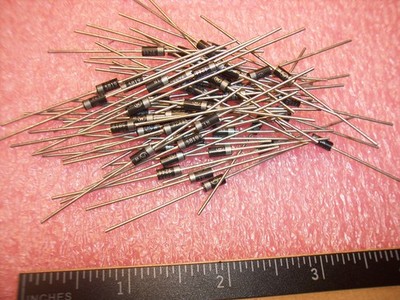 QTY (55) 1N5819 MOTOROLA DO-41 SCHOTTKY RECTIFIER DIODES 40V 1A