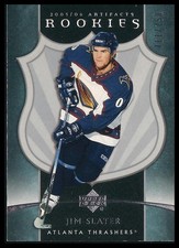 Jim Slater 2005-06 Upper Deck Artifacts #/750 Rookie Card!!. rookie card picture