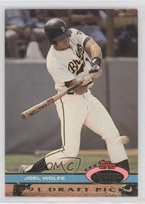 1991 Topps Stadium Club Skydome Box Set Joel Wolfe #199 m5x