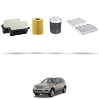Hoffcar Set Service - 4 Filter FüR Mercedes Classe M (W164) 300 CDI 150Kw Von