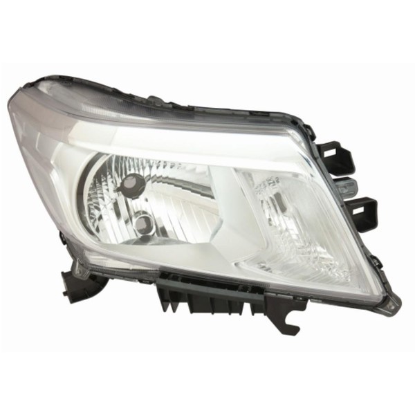 Halogen Scheinwerfer Links H4 Schwarz FüR Nissan NP300 Navara Pick-Up-image