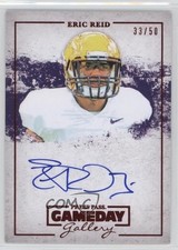 2013 Press Pass Gameday Gallery Red 33/50 Eric Reid #GG-ER Auto 0o9