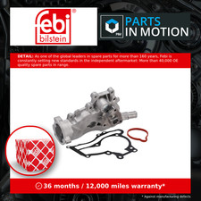 Image of Water Pump 39303 Febi Coolant 095524738 1334128 1334169 1334210 1334219 Quality