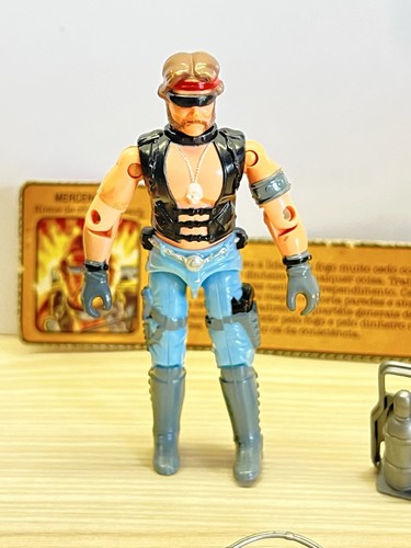 GI Joe Estrela Dreadnock Torch Rare Brazil Comandos Em Acao Mint FC - Picture 2 of 7