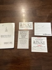 Buena Vista Palace Walt Disney Village Palace Pass Parking Tickets