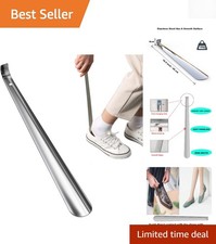 Ergonomic 16.5-Inch Shoe Horn for Easy Accessibility - Perfect for Seniors