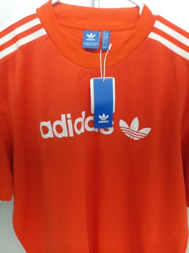Adidas Herren Fußball Trikot Gr. XL Orange " - Bild 2 von 5